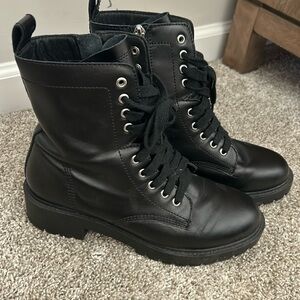 Steve Madden combat boots